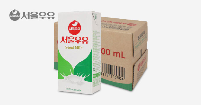 서울멸균우유 1000ml x 10입 (1박스)