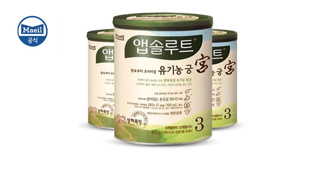 매일 유기농궁 800g 3캔 1~4단계