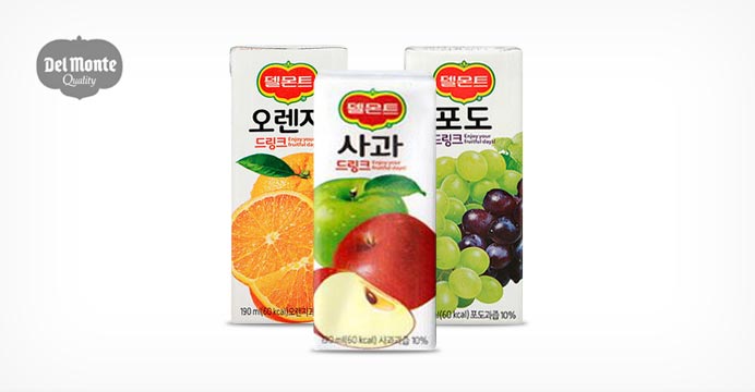 `델몬트` 드링크팩 190ml * 24팩