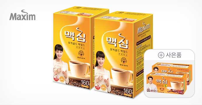 [2천원쿠폰]맥심 모카골드 320T+추가 20T