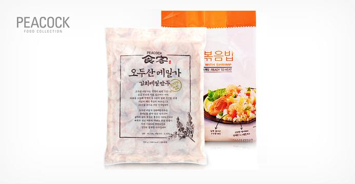 [캐쉬백]`피코크`새우볶음밥4인분+메밀만두700g