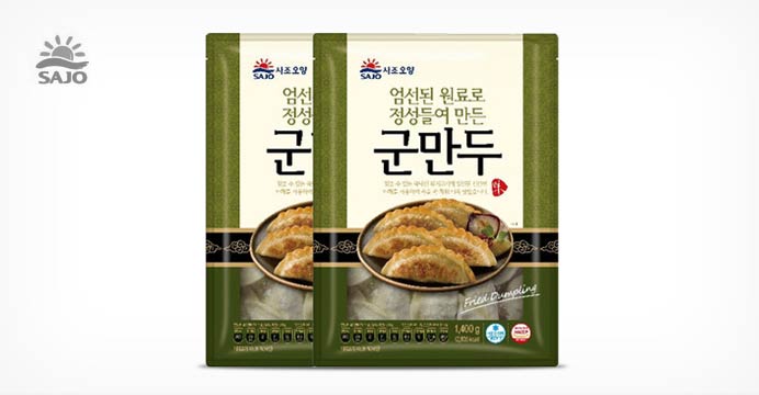 NEW 사조 엄선된 중화군만두1400g x 2