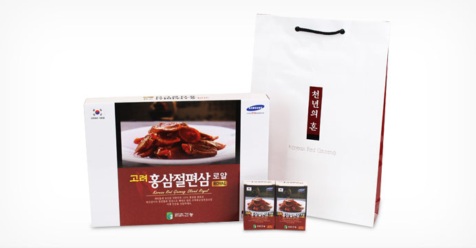 고려 홍삼 절편 20g X 10갑+쇼핑백