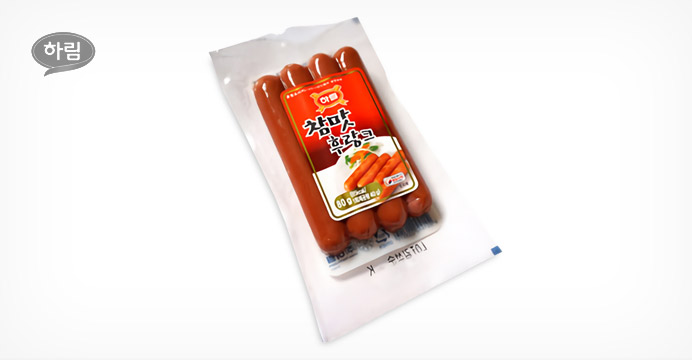 하림 참맛후랑크80g x 20개