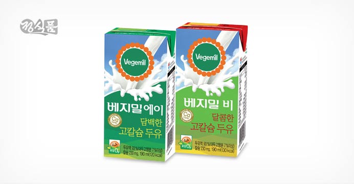 베지밀 고칼슘 A/B 190ml * 48팩