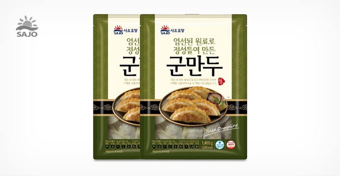 NEW 사조 엄선된 중화군만두1400g x 2