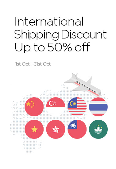 shipping 50% off