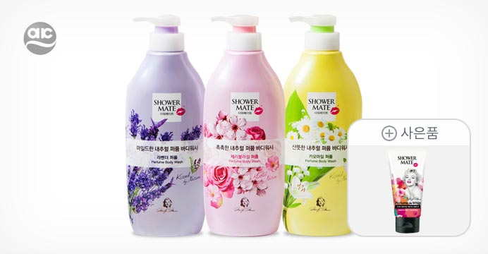 샤워메이트 퍼퓸 바디워시 900ml 2개+50ml