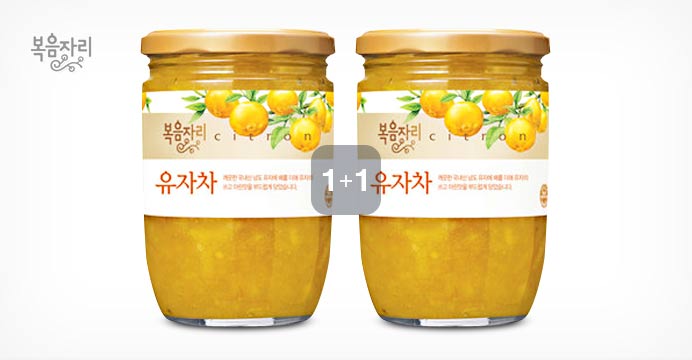 복음자리 유자차 620g+620g