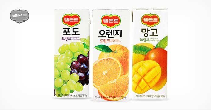 델몬트 드링크팩 190ml * 24팩