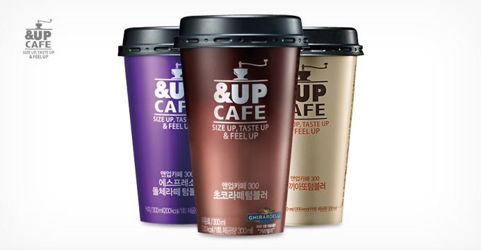 ＆UP CAFE 컵커피 300ml * 10컵