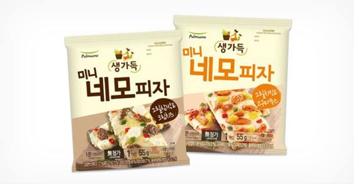 풀무원 네모피자 크림치즈/치킨고구마 55g*8개