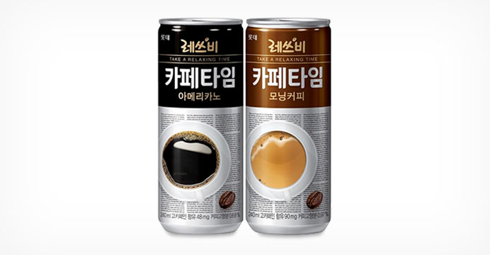 레쓰비 카페타임 240ml 6캔