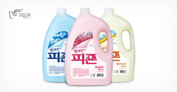 피죤 섬유유연제 3.1L 4개