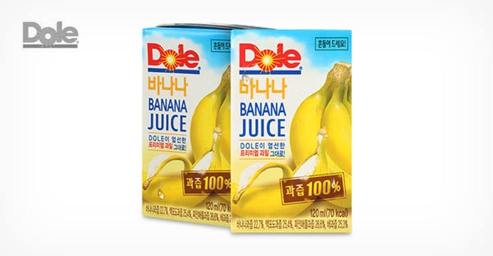 Dole 바나나주스 120ml * 32팩