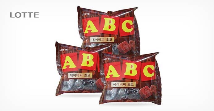 롯데 ABC 초콜릿 210g 3봉