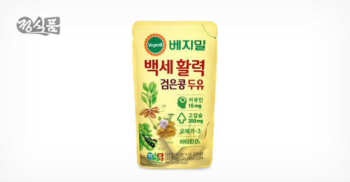 베지밀 백세활력 검은콩 두유 190ml * 40팩