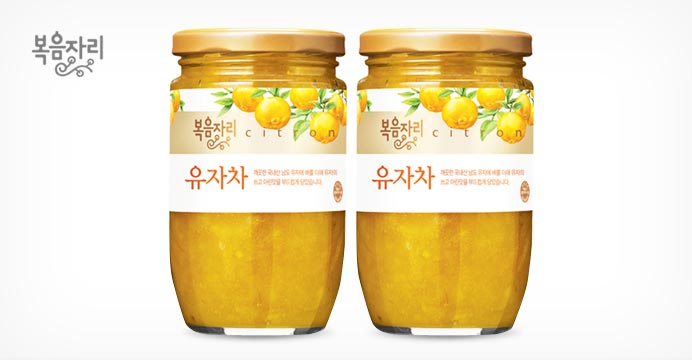 복음자리 유자차 480g+480g