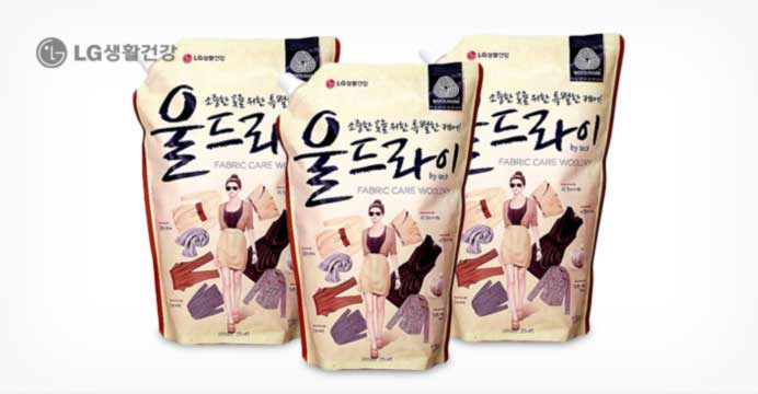 테크 울드라이 중성세제 1300ml 3개