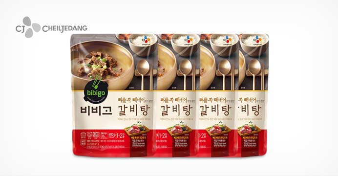 CJ 비비고 갈비탕 400g 4봉