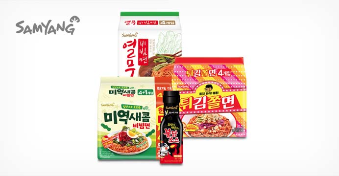 삼양 여름비빔면 3종 (총 13봉)+불닭소스 증정