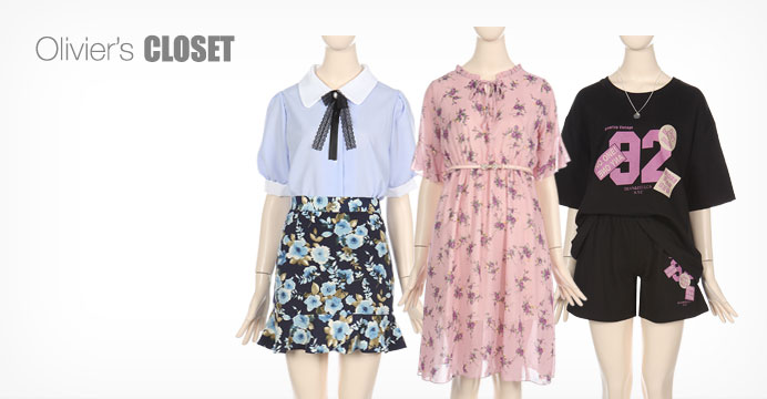 최대 세일! 올리비에스클로젯 로맨틱 썸머룩