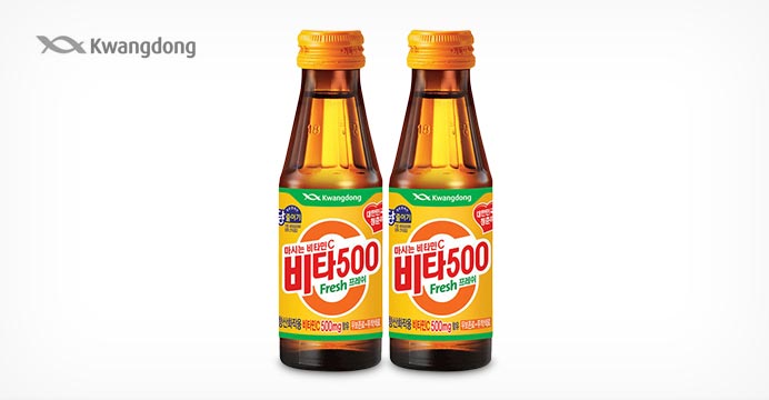 광동 비타500 Fresh 100ml x 50병