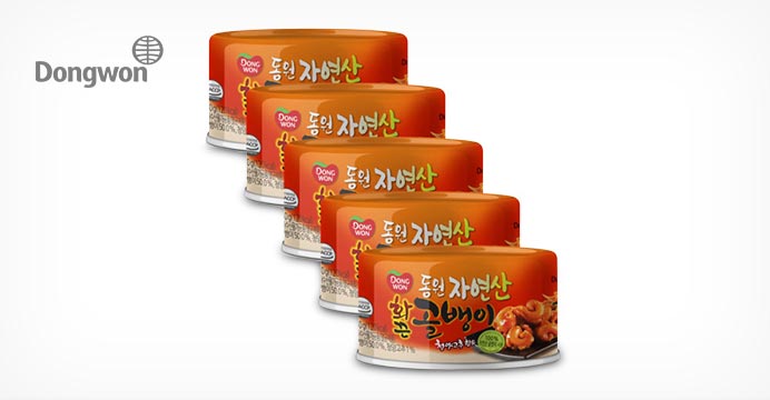 �!   ��원 화끈한 골뱅이 140g 5캔