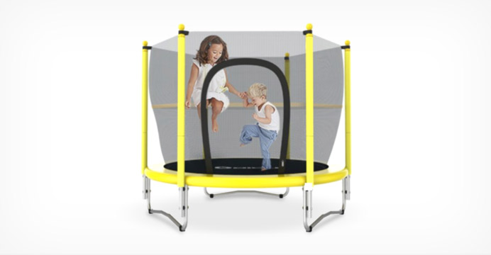 집에서도 신나게! DIBU 디부 안전망 트램폴린