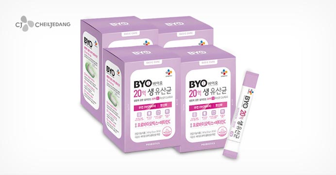 CJ BYO 20억 생유산균 우먼 30포 x 4개