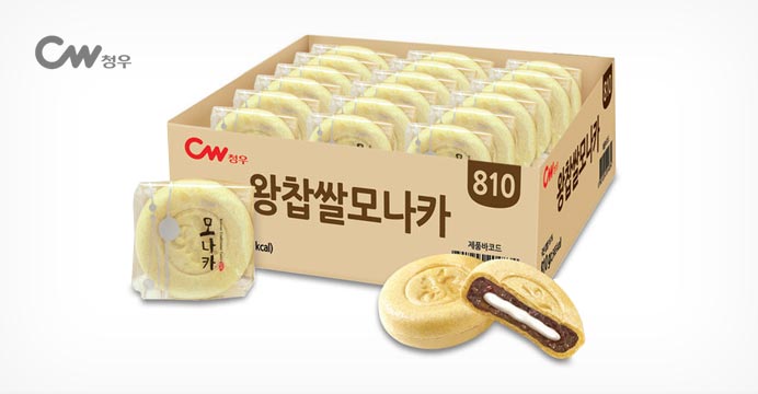 청우 왕찹쌀 모나카 27개입 810g