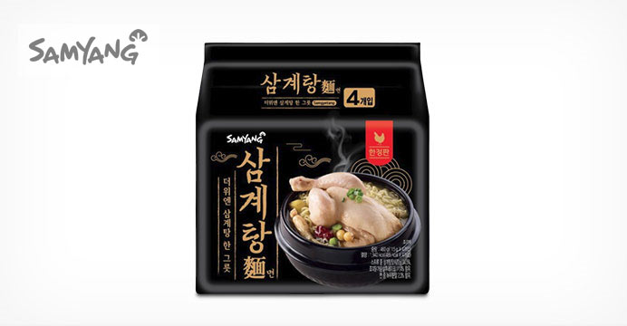 삼양 신제품! 삼계탕면 2팩 / 115g x 8봉