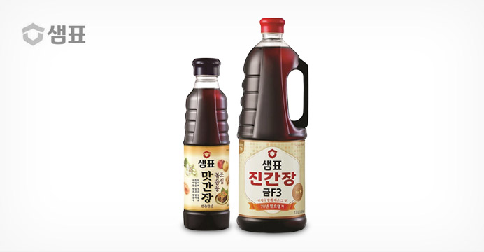 샘표 진간장 금F-3 1.8L+맛간장 500ml 기획