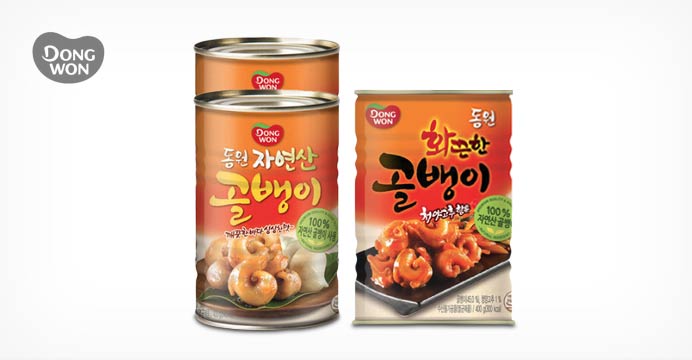 동원 자연산골뱅이 400g 2캔+화끈한골뱅이 400g