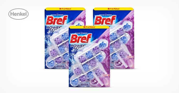 헨켈 브레프 파워액티브 변기세정제 9개