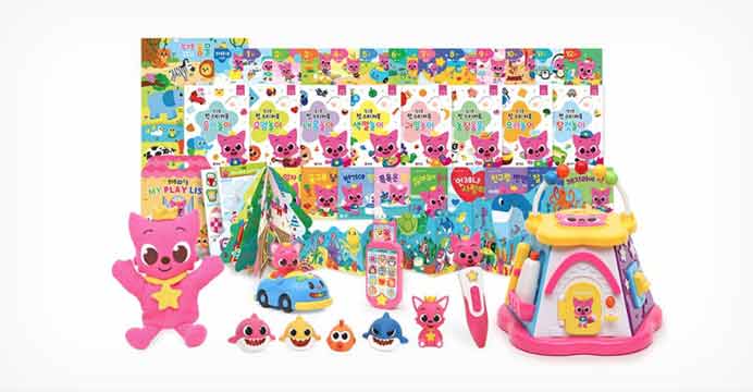 핑크퐁 홈스쿨 12개월 구독+핑크퐁 펜