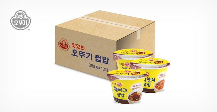 오뚜기 맛있는 컵밥/국밥 1박스