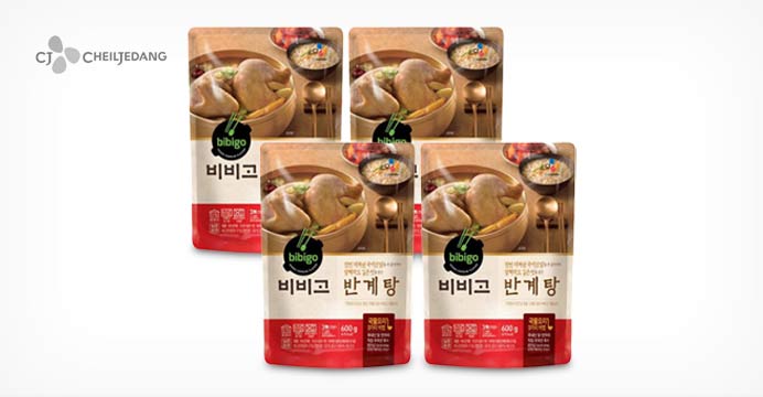 CJ 비비고 반계탕 600g 4개