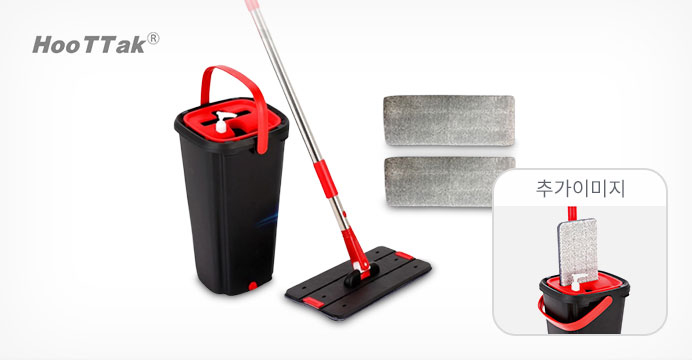 세척과 탈수를 한번에~스퀴즈맙 물걸레청소기