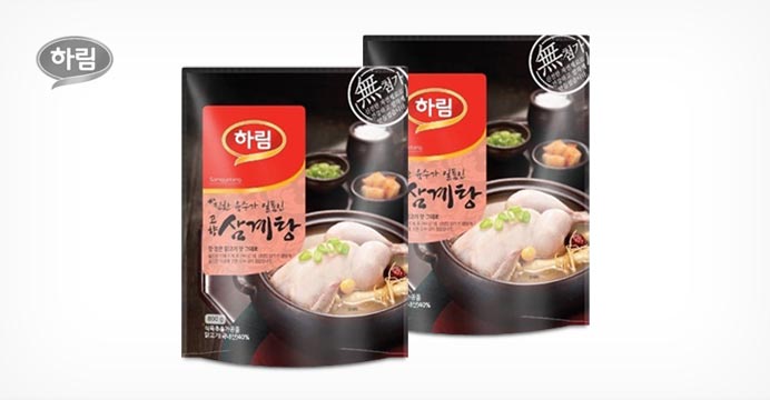 하림 고향삼계탕 800g 2팩