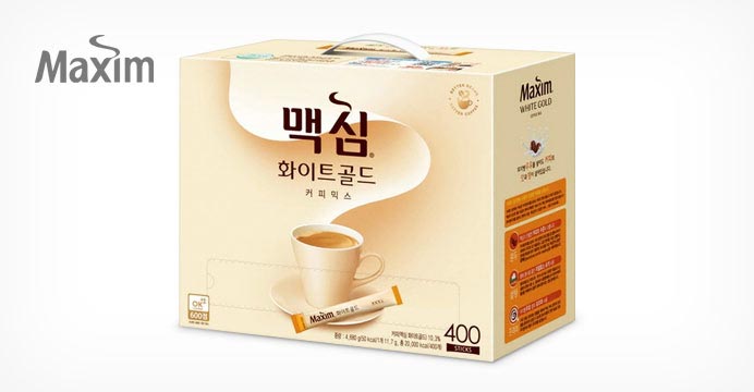 [4,000원쿠폰]맥심 화이트골드 400T