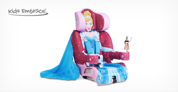 키즈엠브레이스 ISOFIX 캐릭터 주니어 카시트