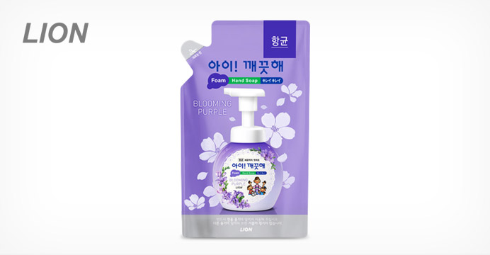 아이깨끗해 블루밍퍼플 리필 200ml x 10개