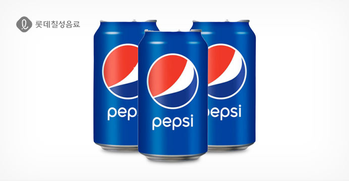 [pepsi] 펩시콜라 355ml 24캔 탄산음료