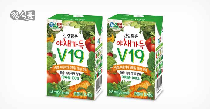 베지밀 야채가득v19 145ml x 48팩