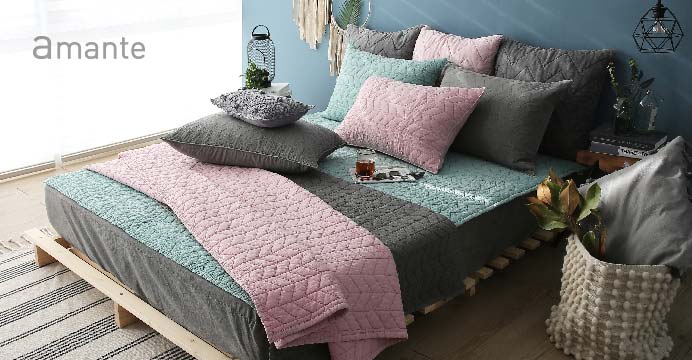 [아망떼] 순면 피그먼트 이불겸패드