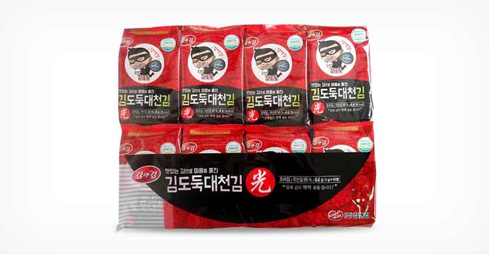 HACCP 대천김 도시락김 64봉