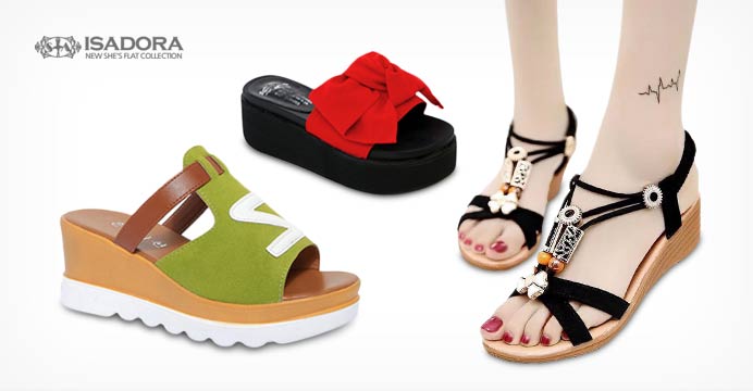 시즌오프 여성 통굽슬리퍼/샌들/슬리퍼