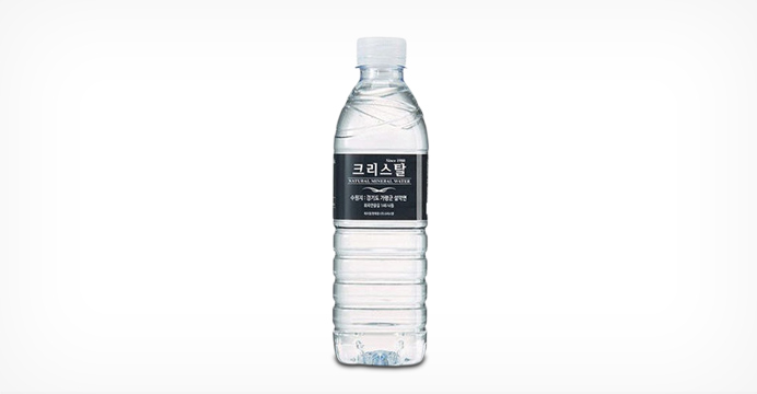 크리스탈 블�!   �라벨 생수 500ml 40개