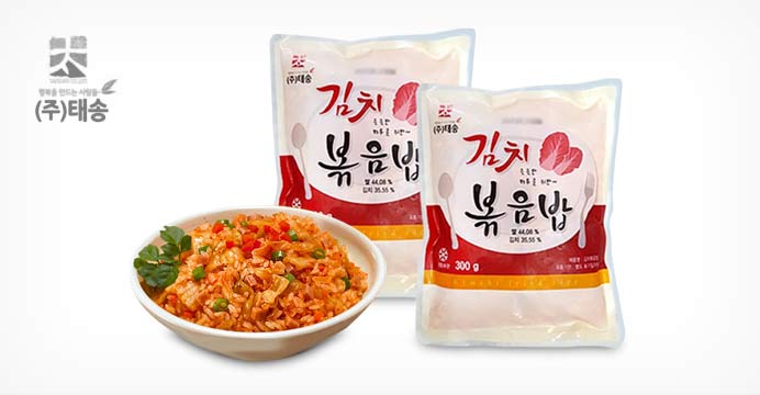 태송 김치 새우 볶음밥 300g*10봉